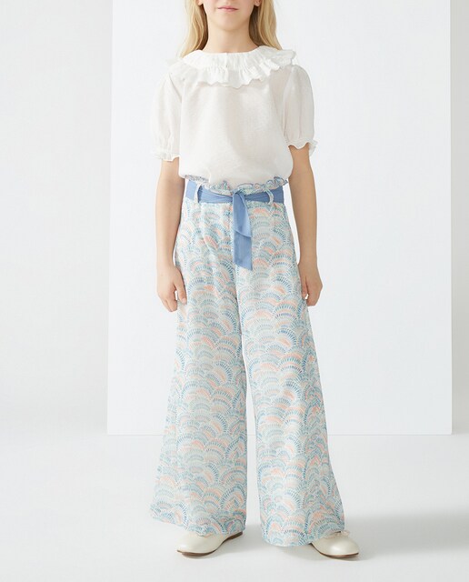 Imagen 0 de Pantalón fluido de ceremonia de niña