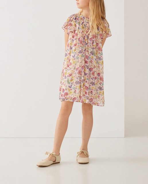 Imagen 0 de Vestido aop flor cretona de niña