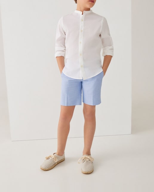 Imagen 0 de Bermuda de niño oxford