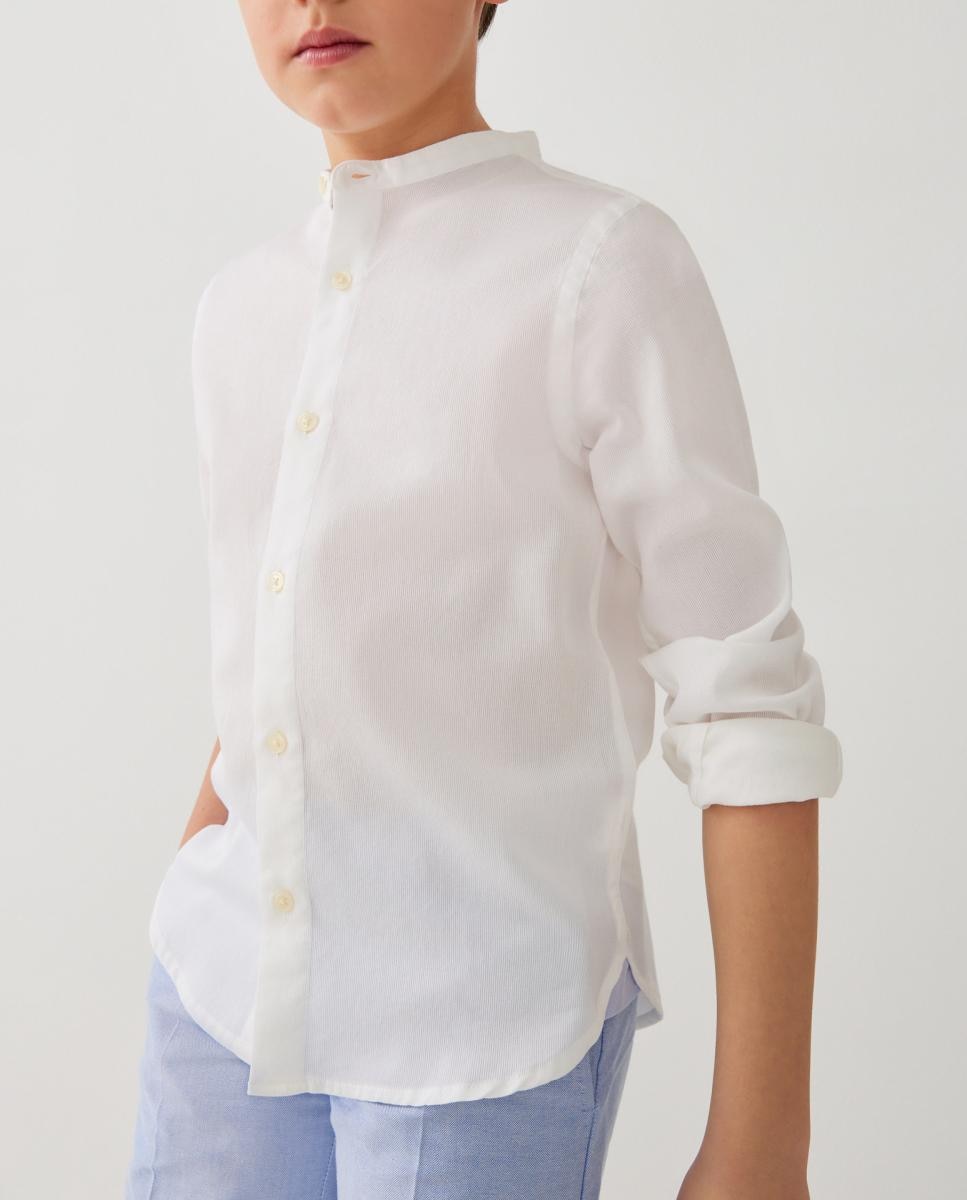 Imagen 0 de Camisa de niño vestir cuello mao