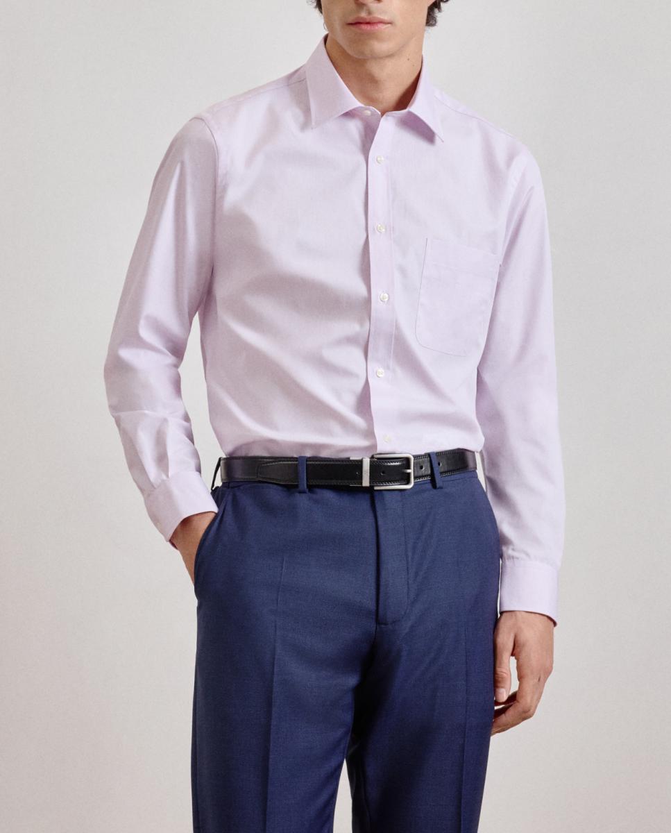 Imagen 0 de Camisa de hombre classic fit vestir popelín acabado eco Coolmax®
