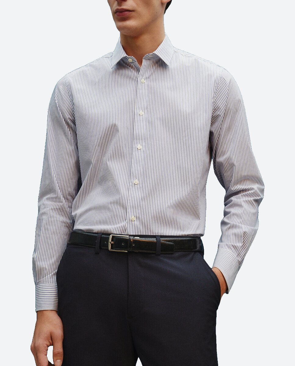 Imagen 0 de Camisa de vestir Regular Fit raya kodak regular de hombre