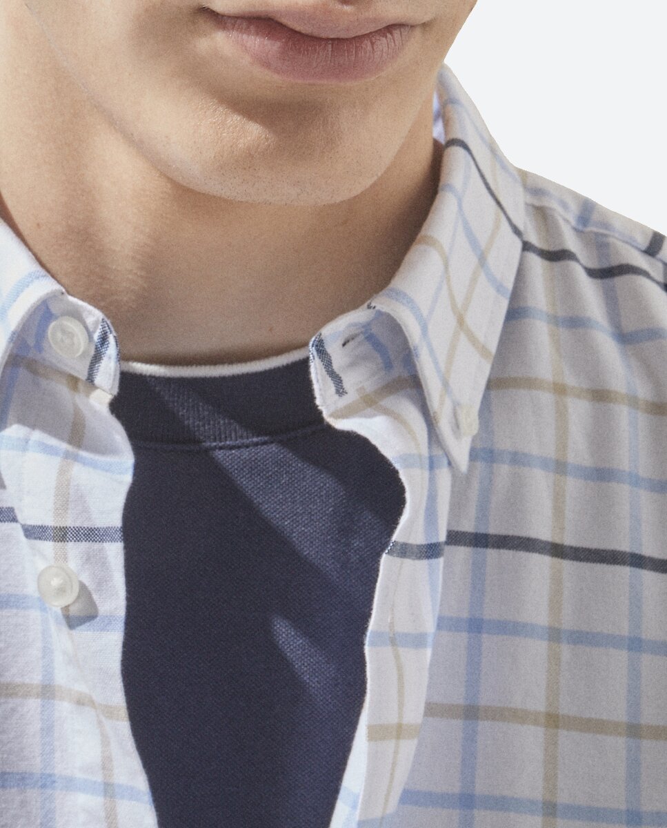 Imagen 0 de Camisa de oxford cuadros hombre de hombre