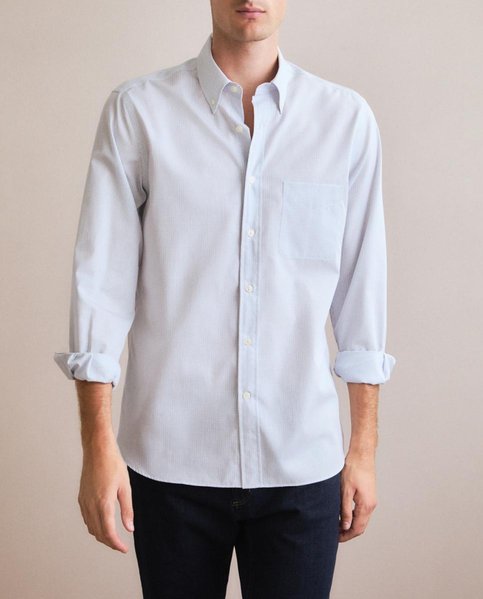 Imagen 0 de Camisa sport de hombre de manga larga