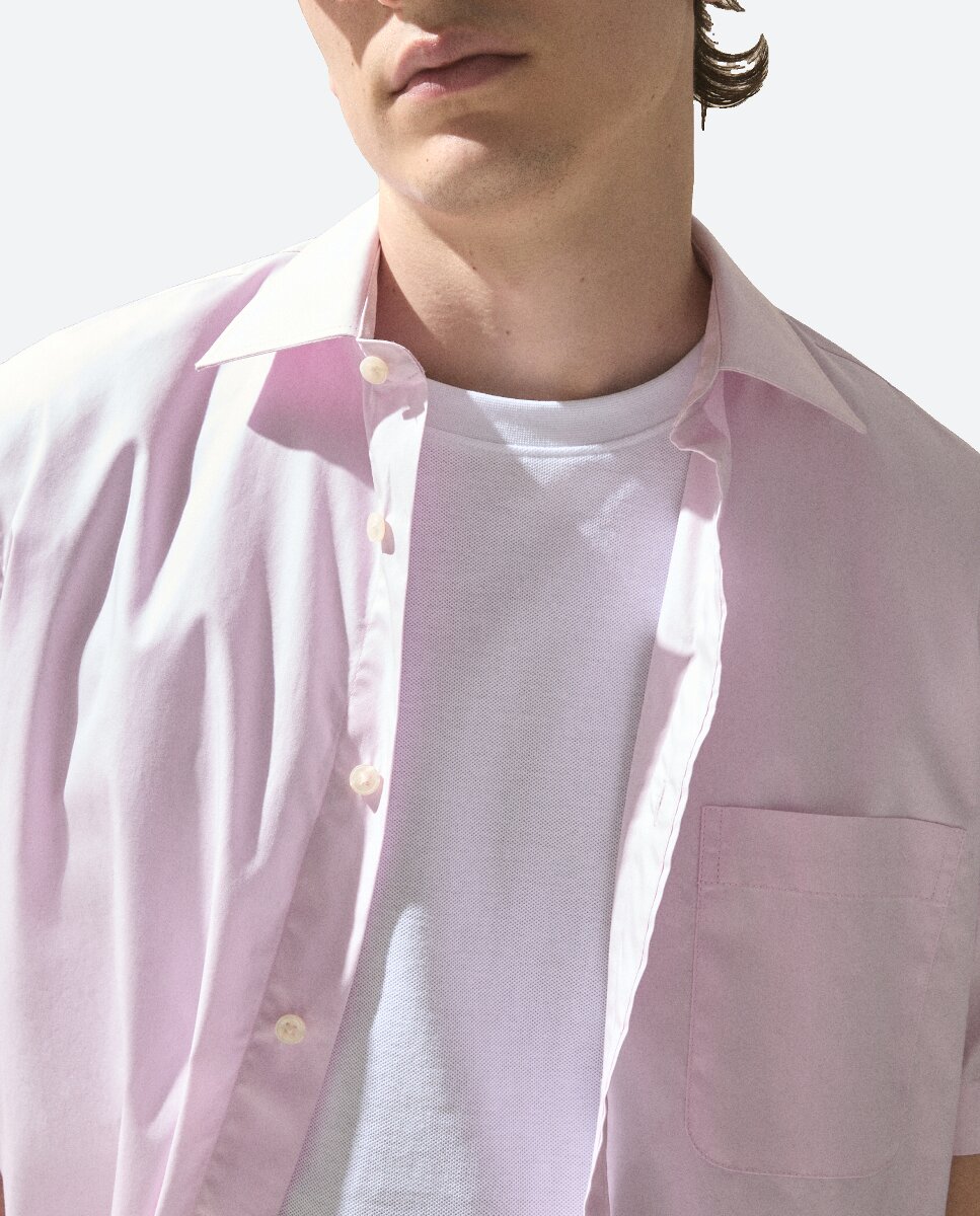 Imagen 0 de Camisa de vestir manga corta de hombre