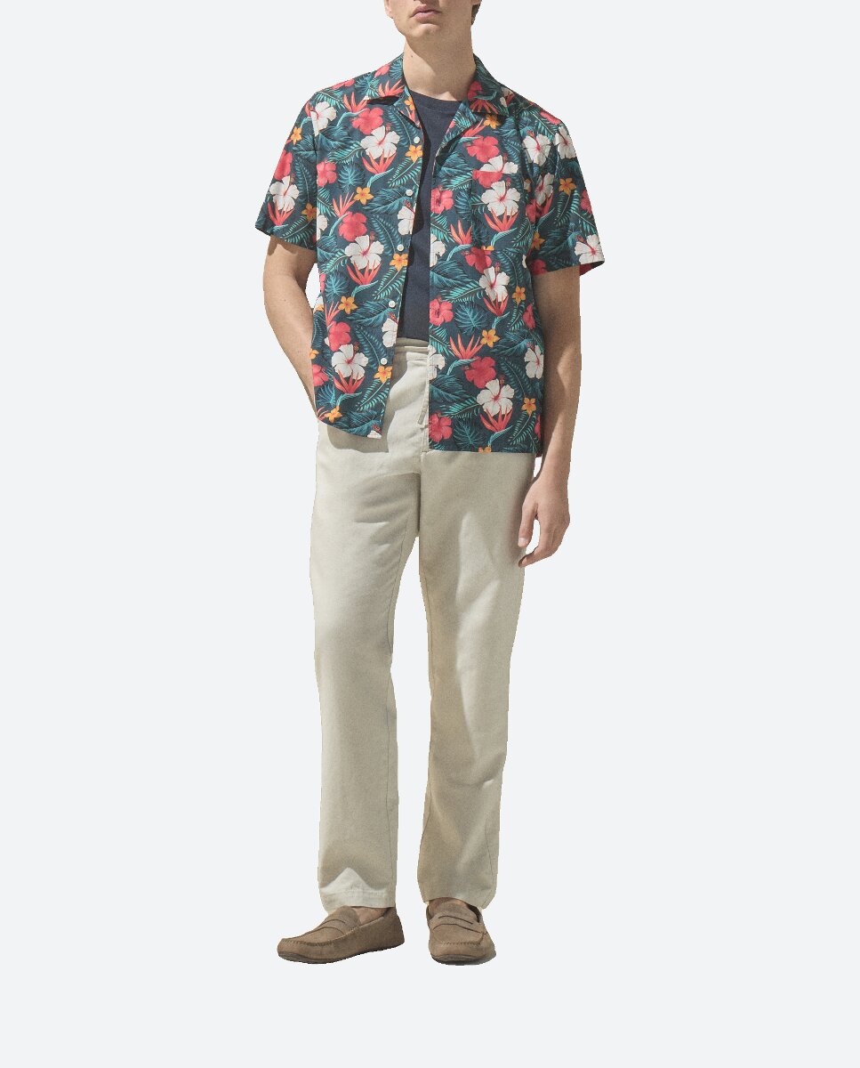 Imagen 0 de Camisa print bowling de hombre