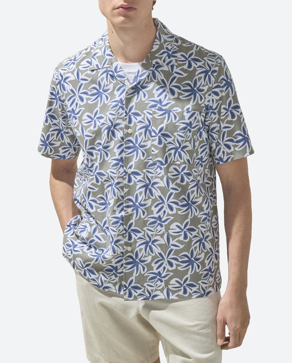 Imagen 0 de Camisa bowling algodón de hombre