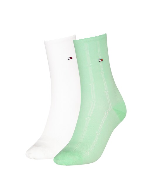 Imagen 0 de Pack de 2 calcetines clásicos de mujer de Tommy Hilfiger