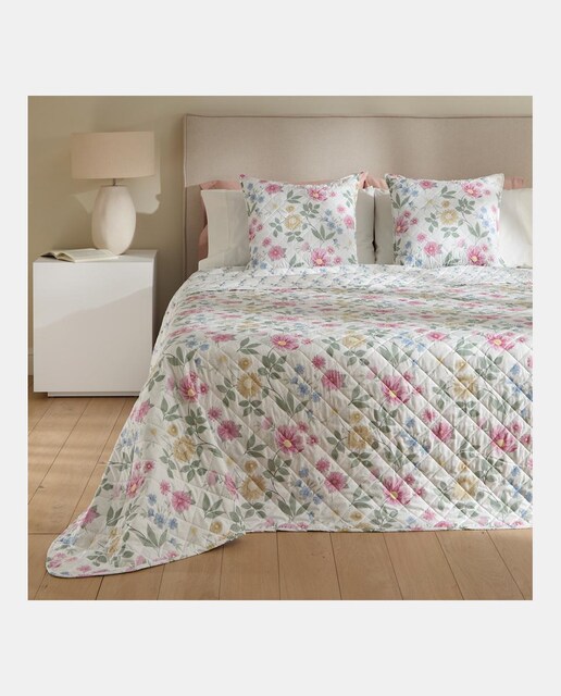 Imagen 0 de Edredón reversible con funda de cojín Wisteria Basics El Corte Inglés