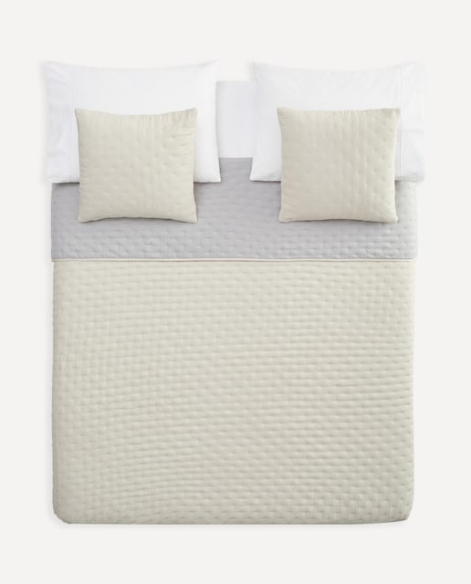 Imagen 0 de Edredón reversible con funda de cojín Ona Basics El Corte Inglés