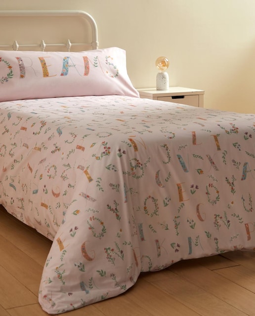 Imagen 0 de Juego de funda nórdica algodón Flora Minihome - El Corte Inglés