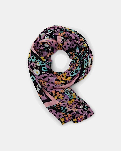 Imagen 0 de Fular de mujer Lenzing Ecovero estampado floral
