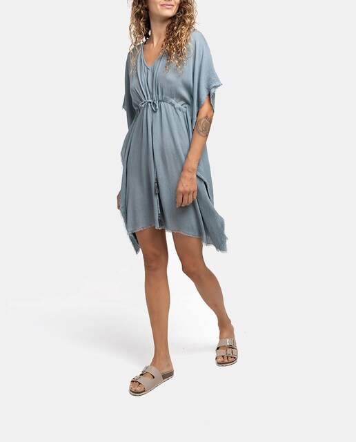 Imagen 0 de Caftán de viscosa Oceans Diary