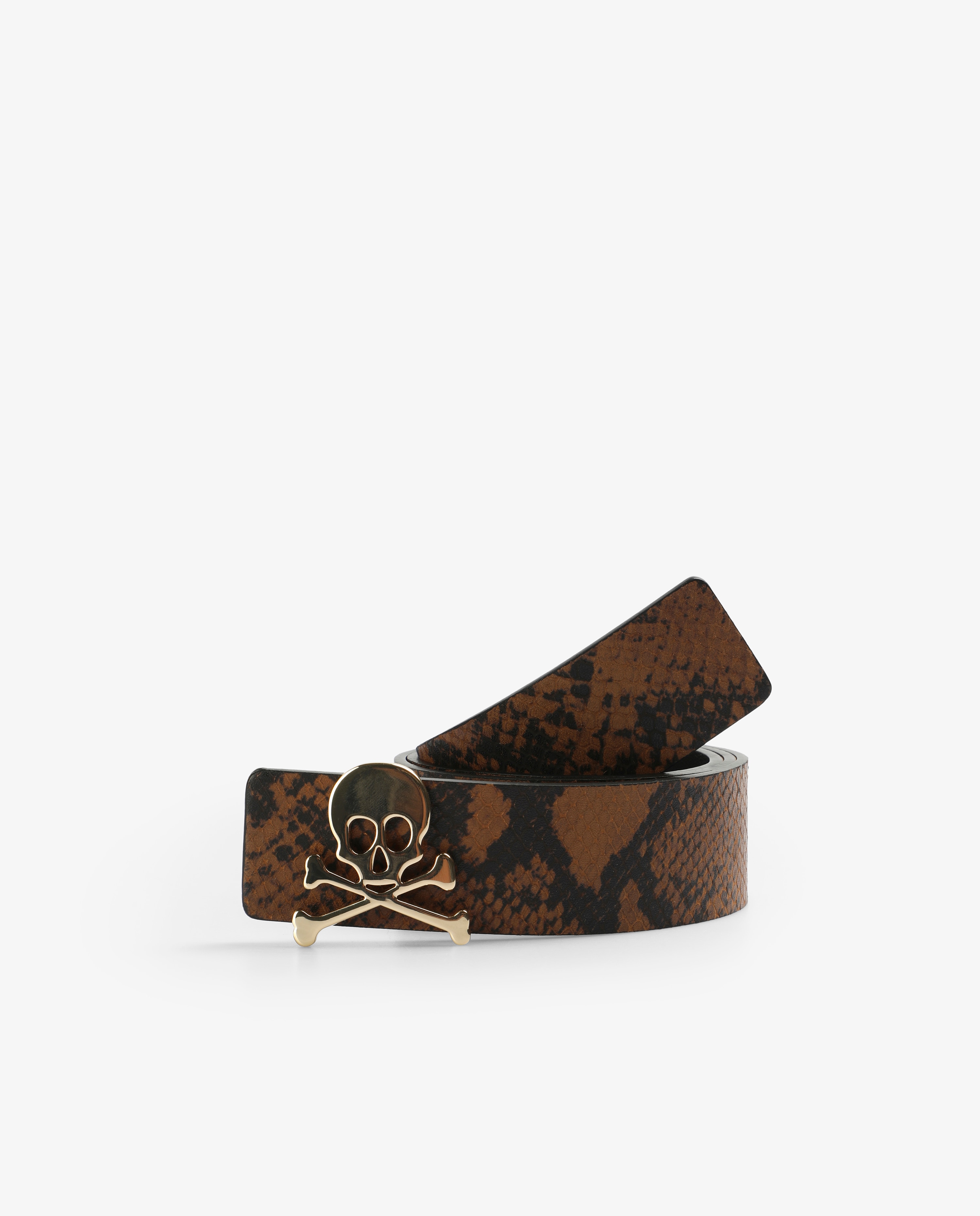 Imagen 0 de Cinturón REVERSIBLE NINON BELT marrón y negro