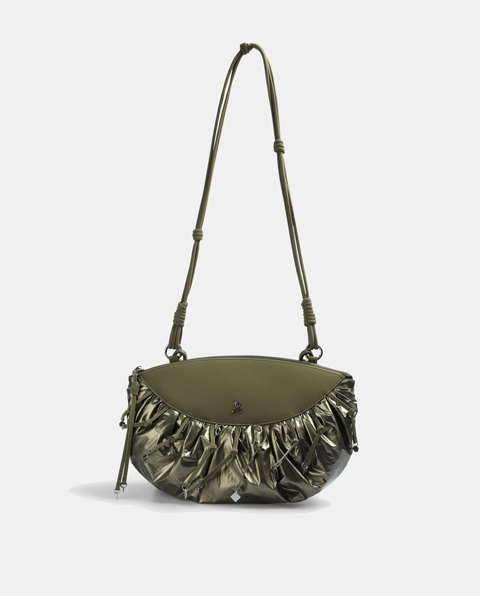 Imagen 0 de Bolso pequeño con doble asa NY SPECIAL JEWELLS BAG verde