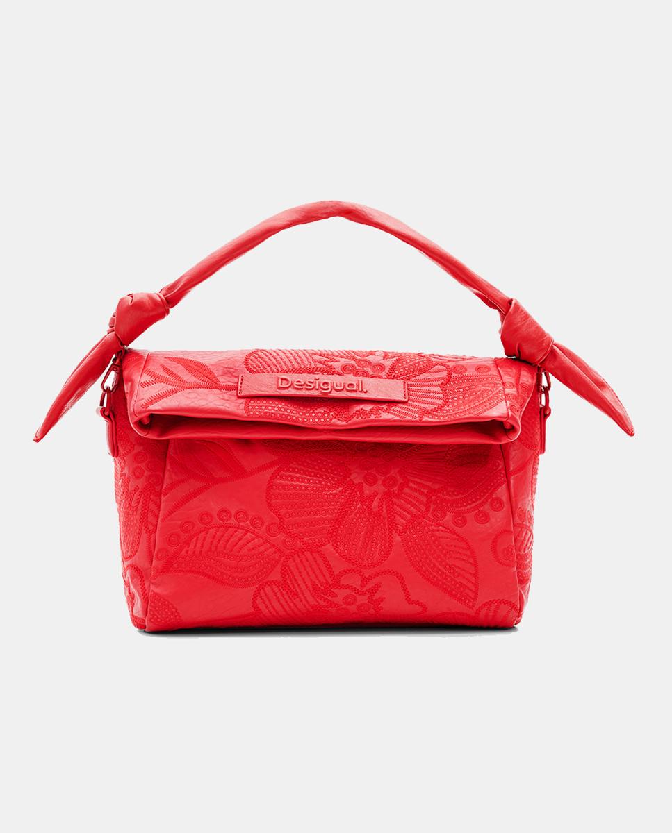 Imagen 0 de Bolso de mano mediano con bordado flores