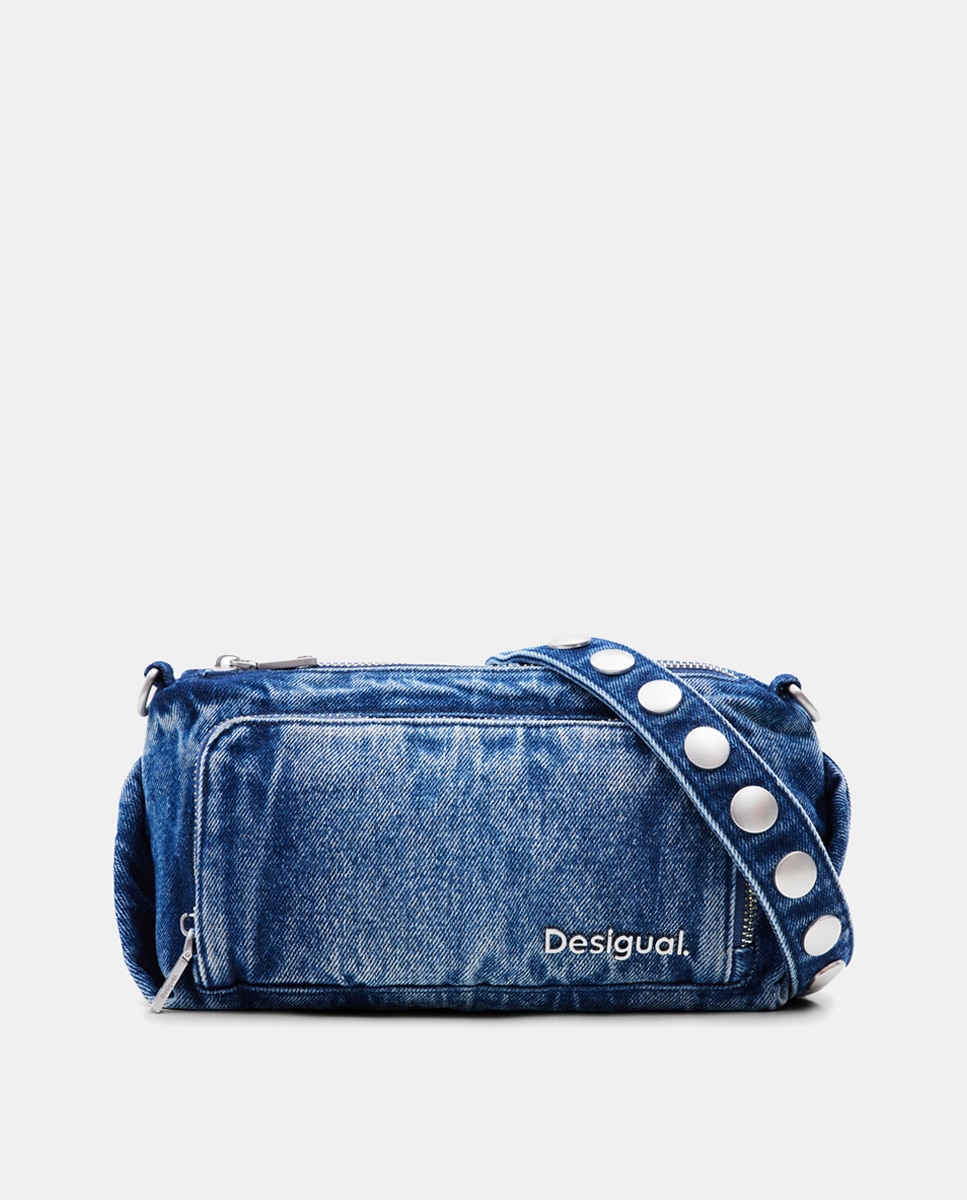 Imagen 0 de Bandolera S denim tachuelas