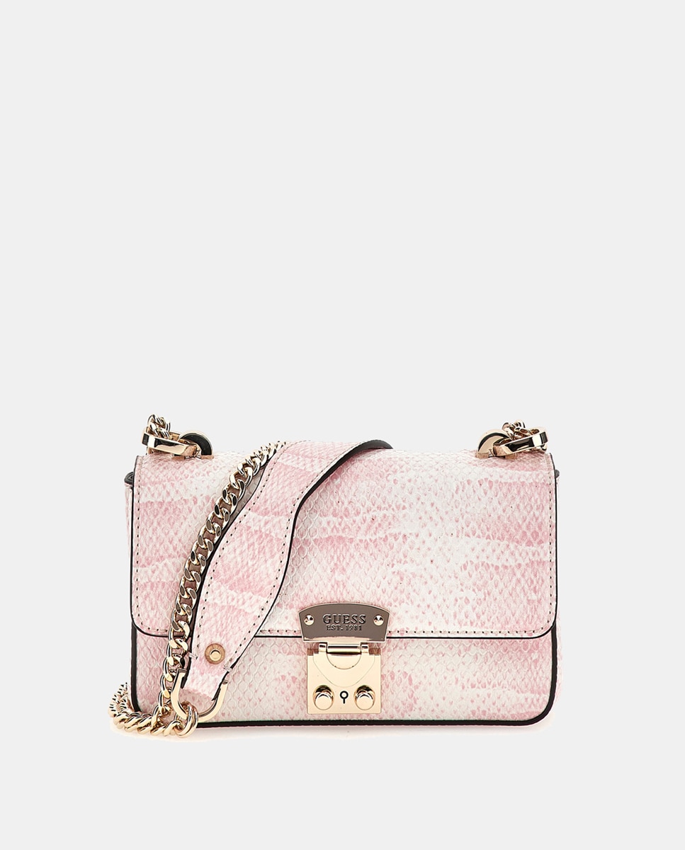 Imagen 0 de Mini bolso Guess rosa eliette