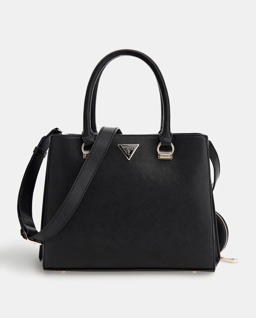 Imagen 0 de Bolso de mano Eco Alexie en negro con bolsillos interiores