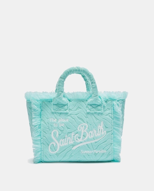 Imagen 0 de Bolso de mano con bandolera y con asas de algodón