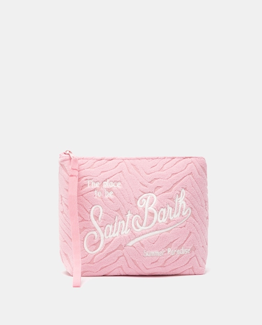 Imagen 0 de Neceser con asa para la muñeca de neopreno estampado con cremallera