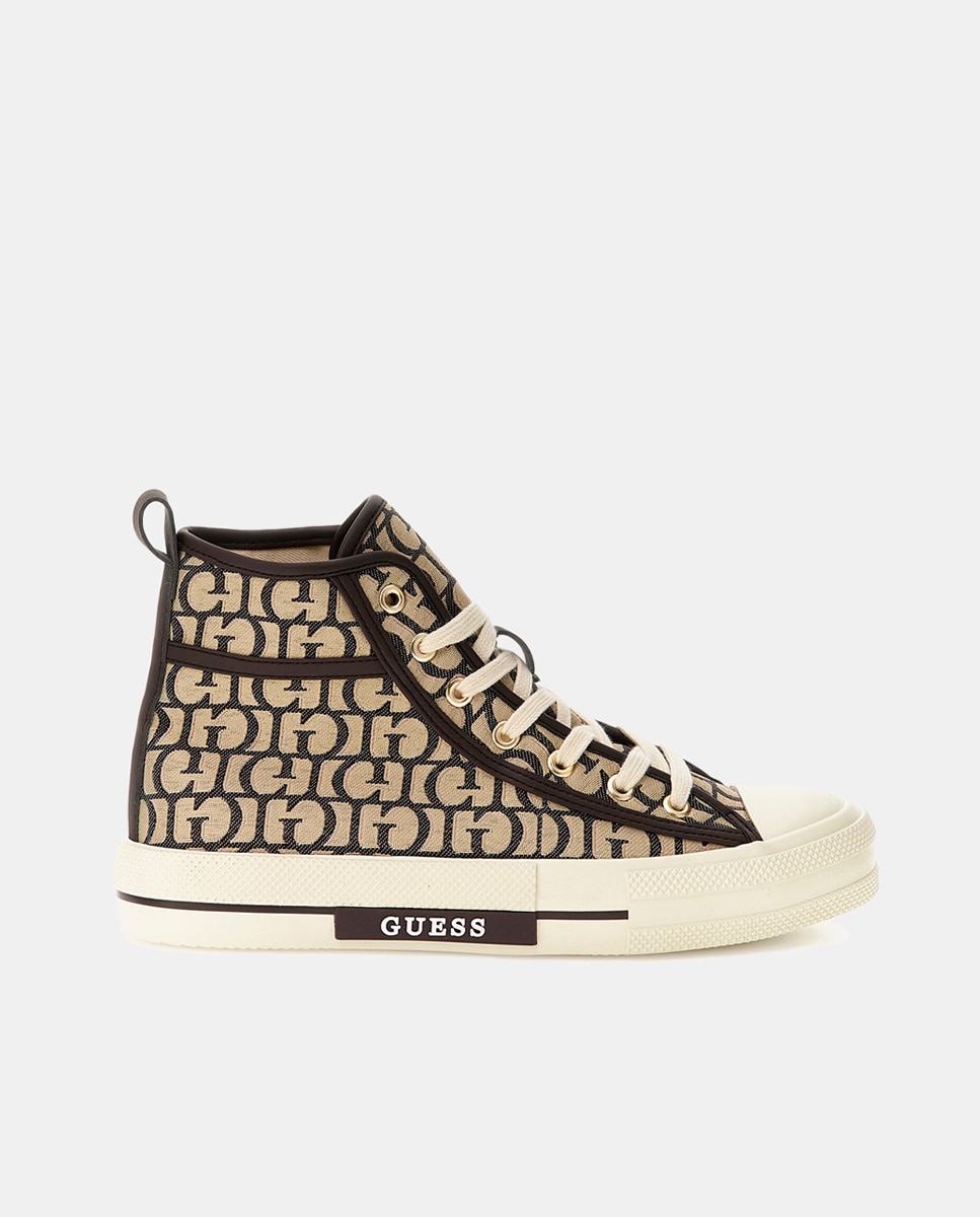 Imagen 0 de Zapatillas de lona modelo colyn mujer alta