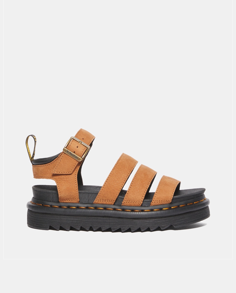 Imagen 0 de Sandalias Blaire de piel Nobuk con tiras