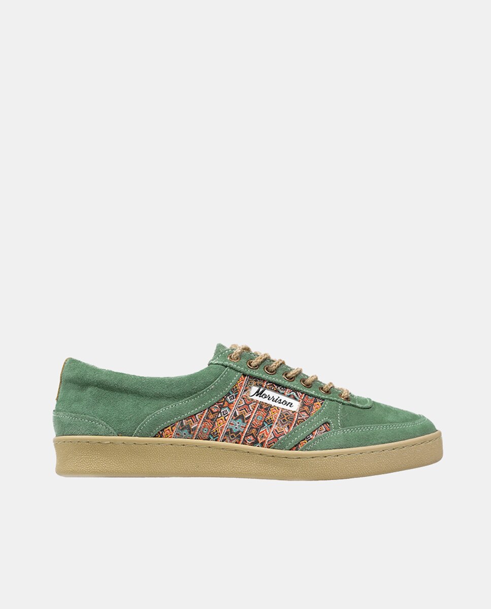 Imagen 0 de Zapatillas Maya en serraje con estampados únicos