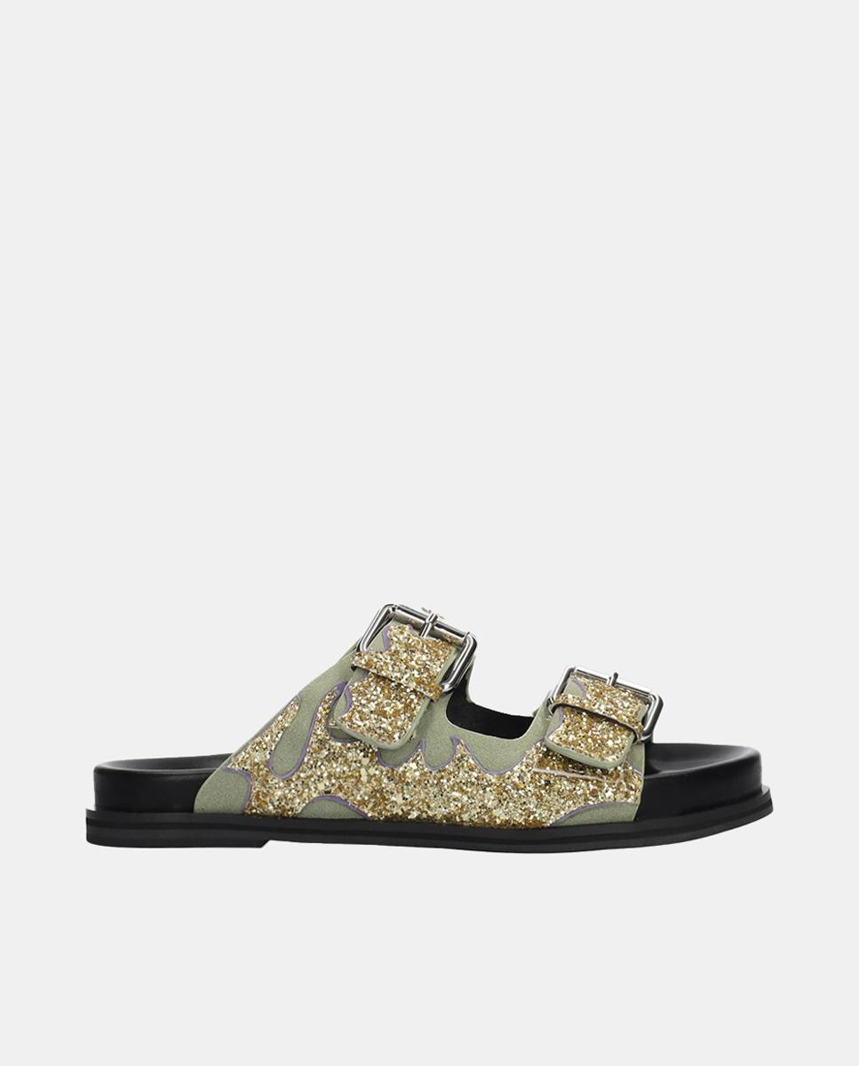 Imagen 0 de SANDALIA PLANA BIO GLITTER
