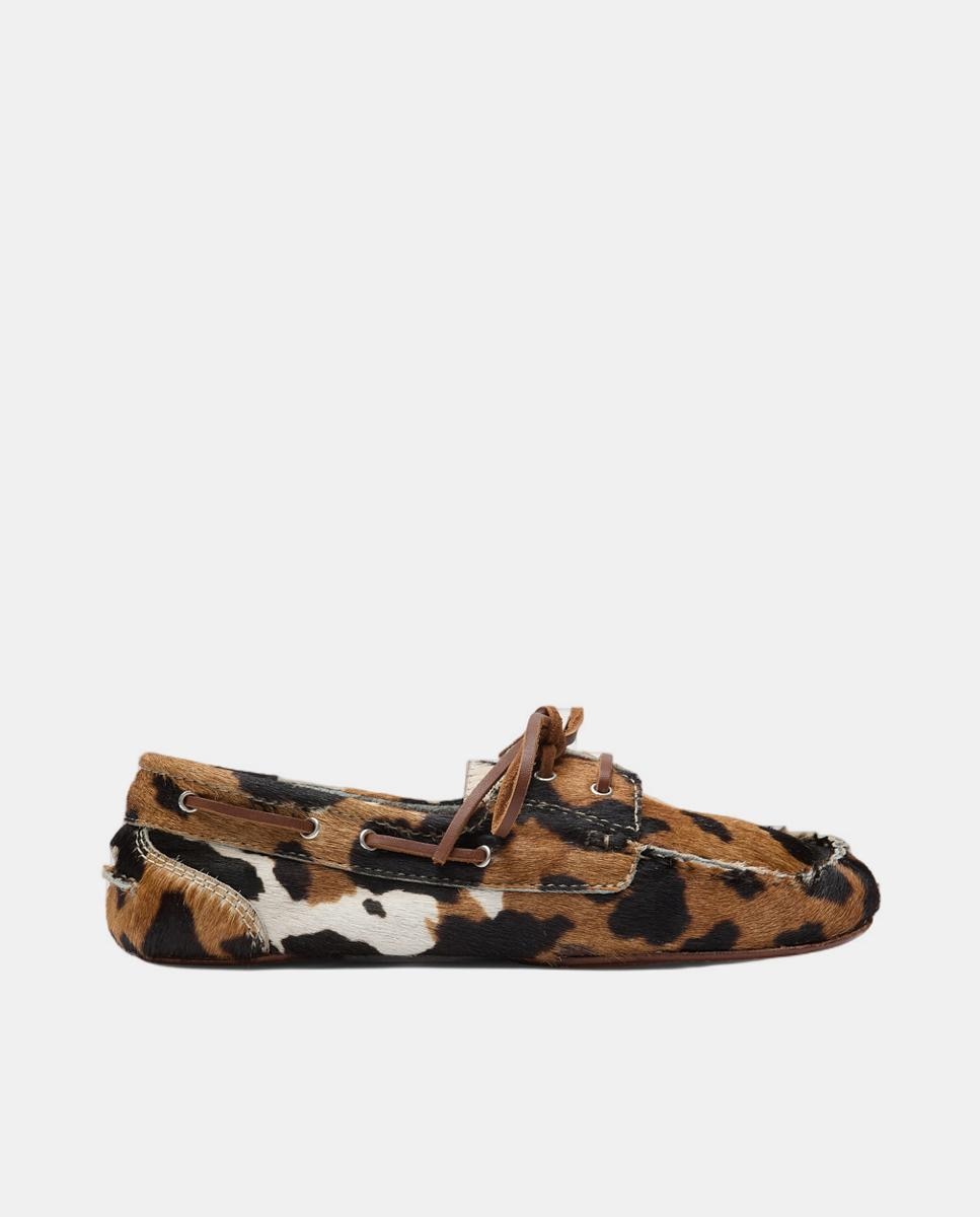 Imagen 0 de Boat shoe in calf hair