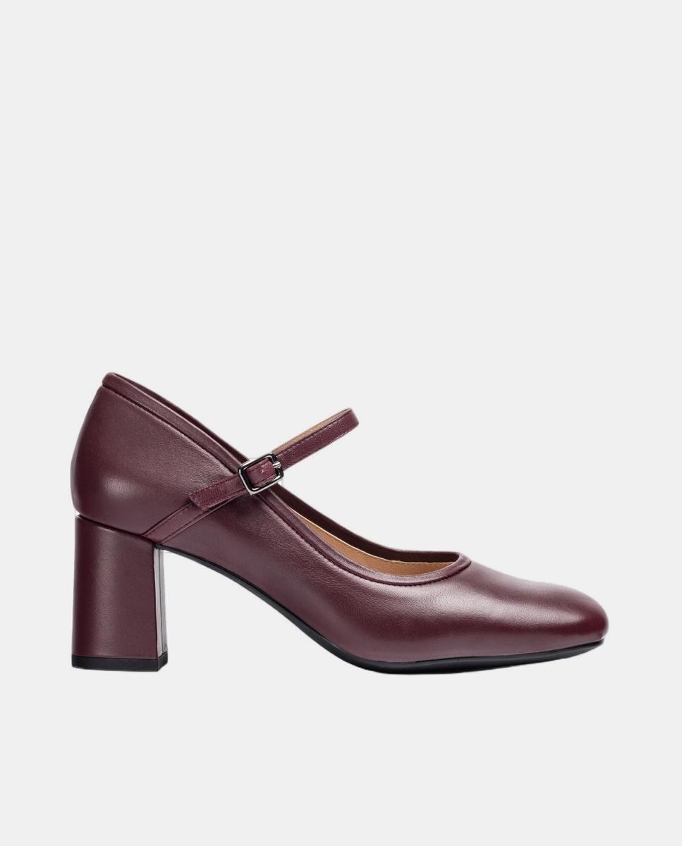 Imagen 0 de Zapato de salón de punta cuadrado estilo meryjane