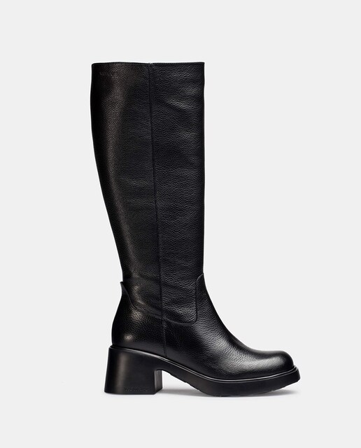 Imagen 0 de Botas Noa mujer piel texturizada plataforma tacón