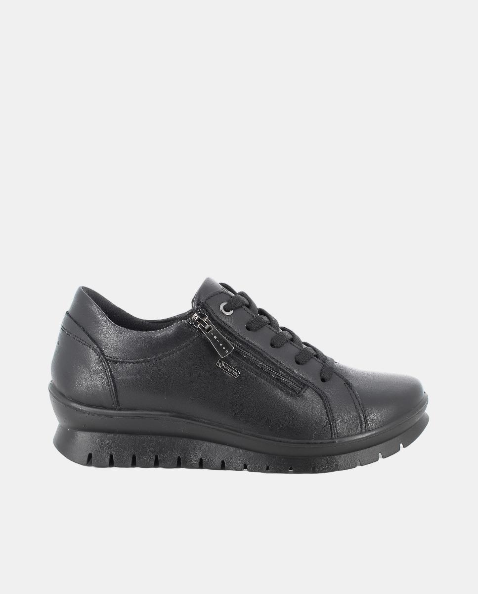 Imagen 0 de Zapato de señora, piel, forro Goretex, cierre con cordones y cremallera