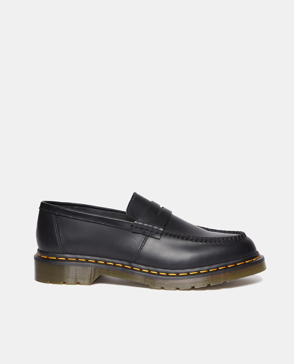 Imagen 0 de Mocasines Penton de mujer en piel con plataforma y detalle de antifaz