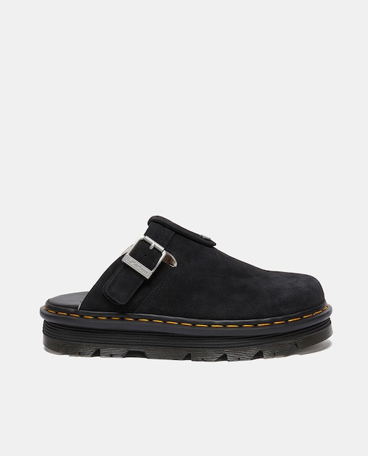 Imagen 0 de Zuecos Zebzag mujer en ante con plataforma