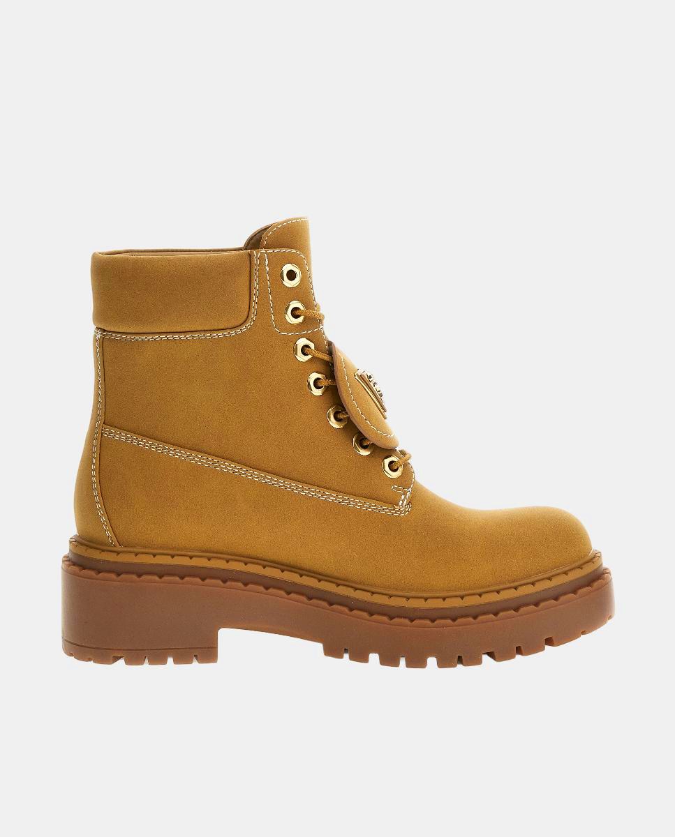 Imagen 0 de Botas Leavey mujer tacón plano con cordones