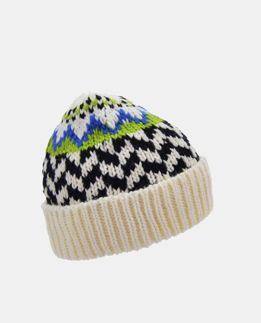 Gorro punto jacquard