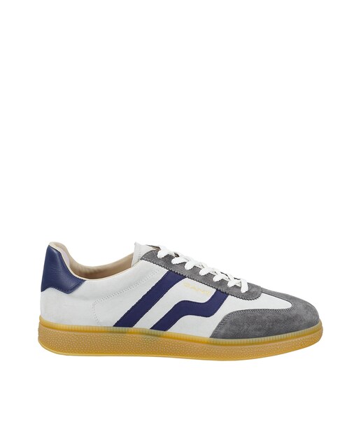 Imagen 0 de Zapatillas deportivas de hombre de piel con cierre de cordones