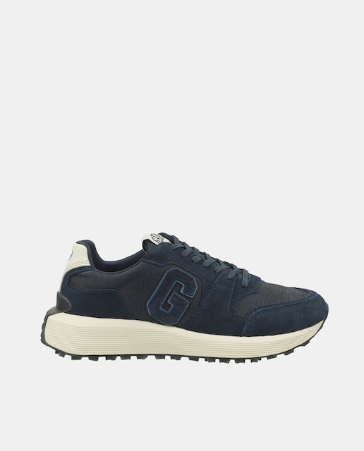 Imagen 0 de Zapatillas Ronder de hombre tipo running bajas en serraje