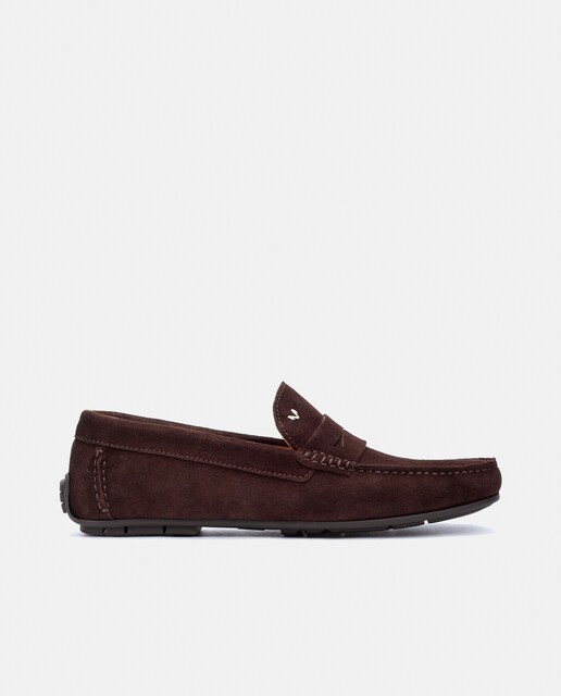 Imagen 0 de Mocasines de hombre Martinelli de ante azul