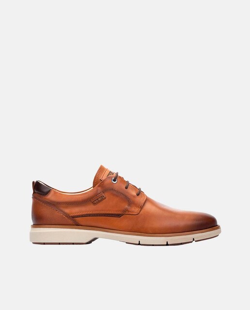 Imagen 0 de Zapatos de cordones y bluchers de hombre de piel