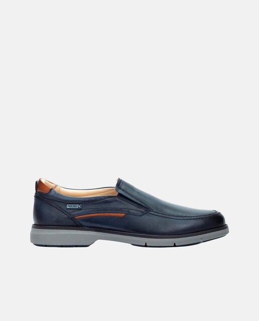 Imagen 0 de Mocasines de hombre de piel