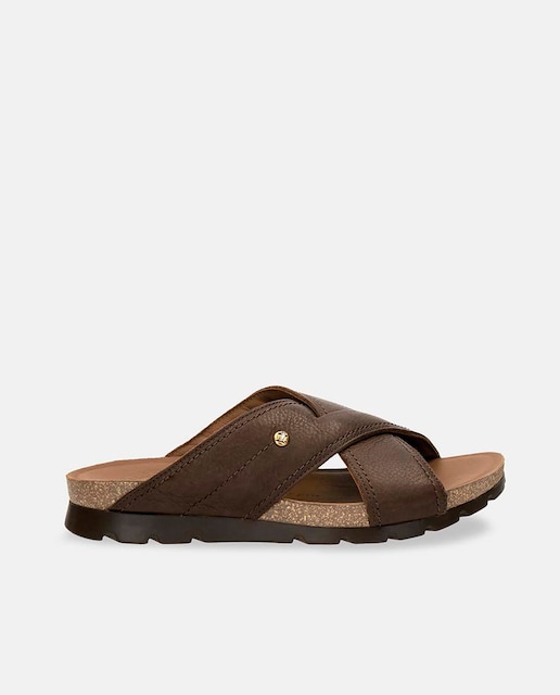 Imagen 0 de Sandalias abiertas Salman de hombre en piel Waterproof