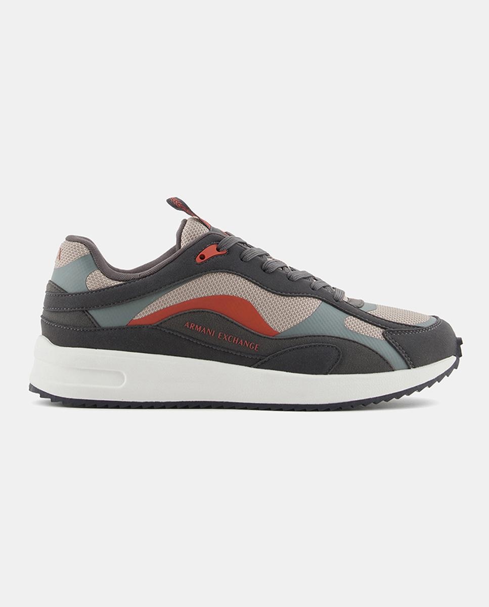Imagen 0 de Zapatillas deportivas de hombre Dusseldorf de tejido técnico, malla y ante
