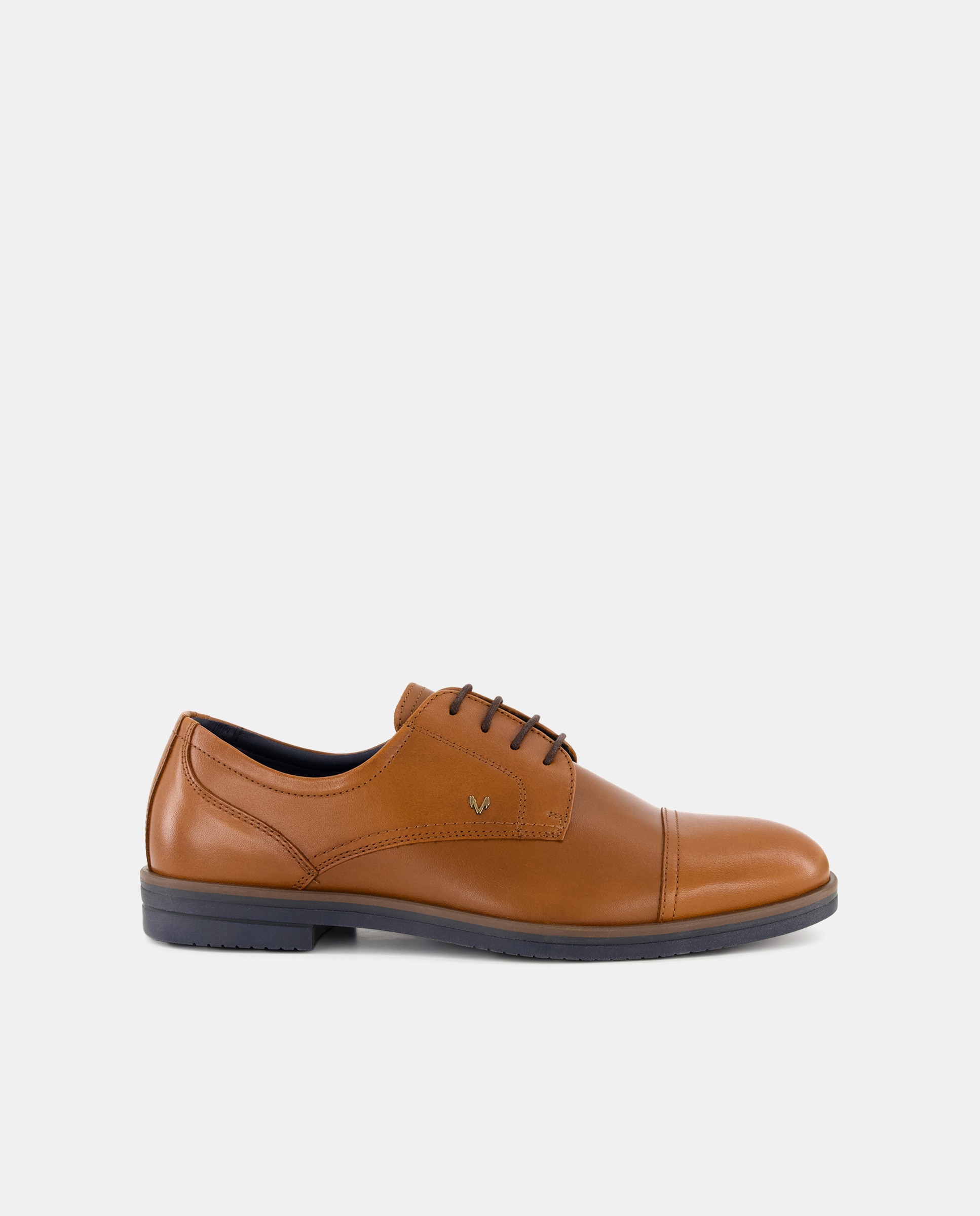 Imagen 0 de Zapatos de cordones y bluchers de hombre de piel en color Marrón