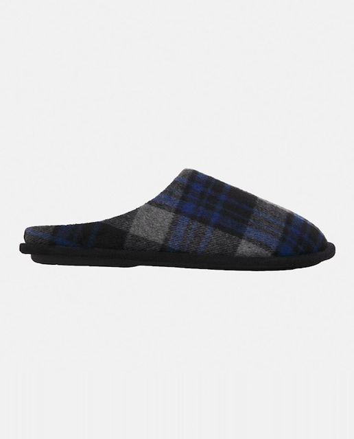 Imagen 0 de Zapatillas de casa de hombre abiertas de tejido