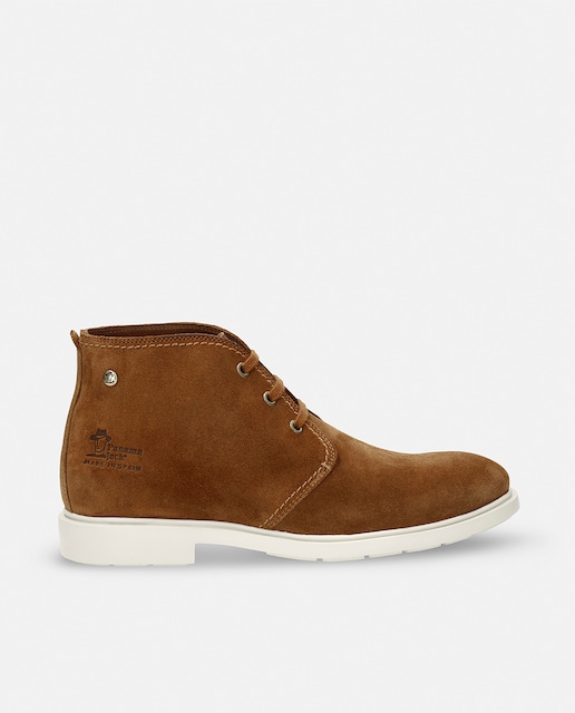 Imagen 0 de Botines de hombre en velour con forro de piel