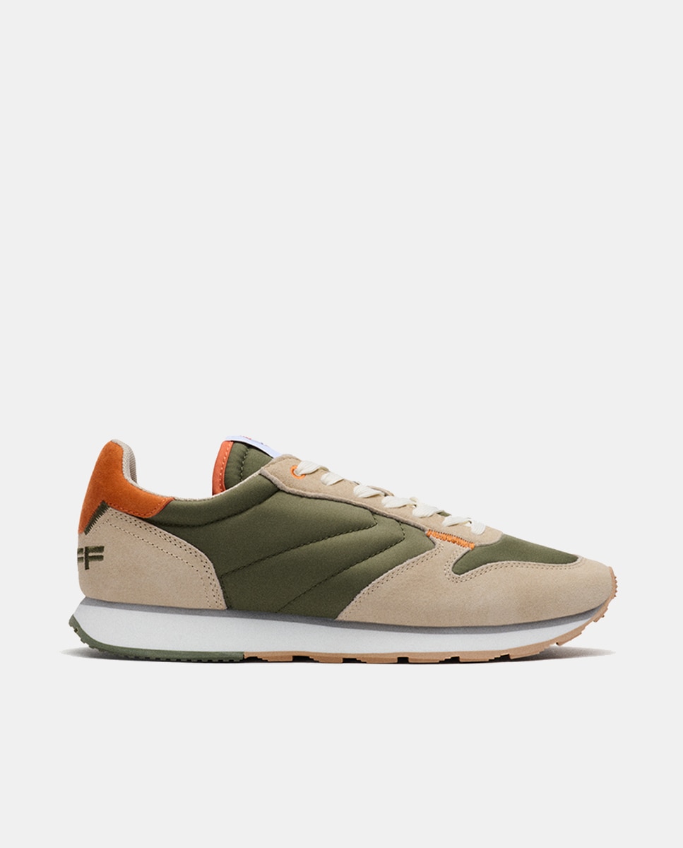 Imagen 0 de Zapatillas Track & Field Rhodes de hombre tipo running bajas en piel con logotipo