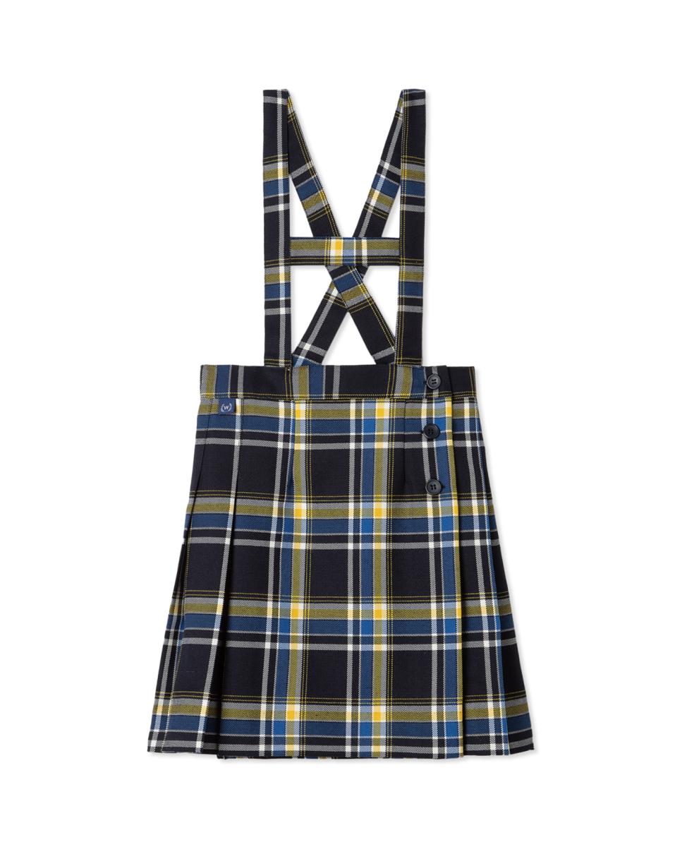 Imagen 0 de Falda de uniforme azul y amarilla