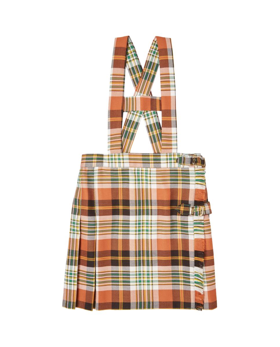 Imagen 0 de Falda de uniforme marrón